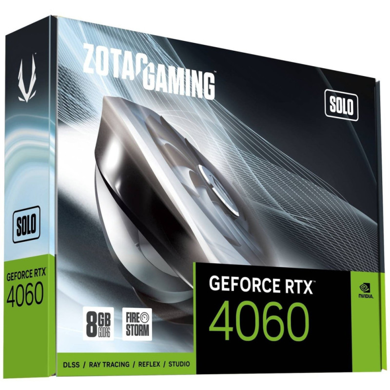 Zotac Graphic Adapter GeForce RTX 4060 8GB GDDR6 Solo