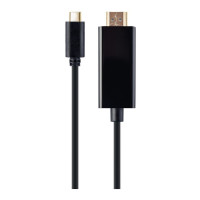 Кабель мультимедійний USB-C to HDMI 4K30Hz 2m Cablexpert (A-CM-HDMIM-01)