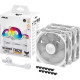 Кулер для корпуса ASUS TUF GAMING TR120 FAN ARGB REVERSE WHITE (90DA00D3-B09020)