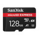Карта памяти SanDisk 128GB microSDXC class 10 UHS-I U3 A1 Express (SDSQXFN-128G-GN4NN)