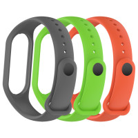 Ремешок для фитнес браслета Armorstandart комплект 3шт Xiaomi Mi Band 7/6/5 New Style Ditsy (ARM75070)