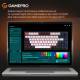 Клавиатура GamePro MK160 V2 Warden QLAB Sakura Linear RGB USB UA Black (MK160-V2-B-QS)
