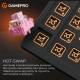 Клавиатура GamePro MK160 V2 Warden QLAB Sakura Linear RGB USB UA Black (MK160-V2-B-QS)
