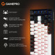 Клавиатура GamePro MK160 V2 Warden QLAB Sakura Linear RGB USB UA Black (MK160-V2-B-QS)