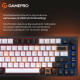 Клавиатура GamePro MK160 V2 Warden QLAB Sakura Linear RGB USB UA Black (MK160-V2-B-QS)