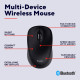 Trust Миша Trust Yvi+ Compact Multi-Device, WL/BT/USB-A, чорний (25440_TRUST)