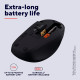 Trust Миша Trust Yvi+ Compact Multi-Device, WL/BT/USB-A, чорний (25440_TRUST)
