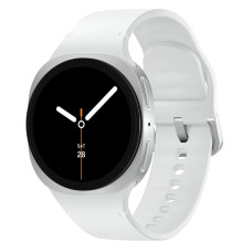 Samsung Смарт-годинник Samsung Galaxy Watch 8 40мм e-SIM (L325) 1.34", 438x438, sAMOLED, BT 5.3, NFC, 2/32ГБ, сріблястий (SM-L325FZSASEK)
