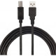 Кабель для принтера USB 2.0 AM/BM 1.5m black ProfCable (ProfCable12-150)