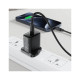 Дата кабель USB-C to USB-C 1.2m 60W TPU black Acefast (6974316283805)