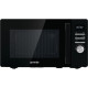 Gorenje Microwave oven, 23L, 800W, grill, display, black (MO23A3BH)