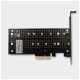 Контроллер AXAGON PCIe to NVMe+SATA M.2 (PCEM2-D)