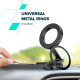 Универсальный автодержатель Canyon Magnetic phone holder OnGrip 10 aluminum Black (CNS-CCHM10)
