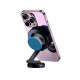 Универсальный автодержатель Canyon Magnetic phone holder OnGrip 10 aluminum Black (CNS-CCHM10)
