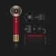 Dyson HD16 Supersonic Nural Red Velvet/Gold Hair Dryer, 1600W, 3 modes, ionization, cool shot, storage case, red and gold (594823-01)