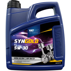 Vatoil Олива моторна SynGold LL 5W-30 4л (10-4 LL) (50017) (VAT10-4LL)
