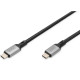 Дата кабель USB-C to USB-C 3.0m USB 4.0 black Digitus (DB-300443-030-S)