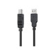 Кабель для принтера USB 2.0 AM/BM 3.0m HP (HP_DHC-PT100-3M)