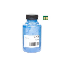 Тонер HP CLJ Pro 3203/3303, W2221A, chip, 40г Cyan AHK (50000772)
