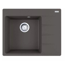 Franke Kitchen sink Centro, fragranite, rectang., with drainboard, 620х500х200mm, bowl - 1, built-in, CNG 611-62 TL, gray slate (114.0716.712)