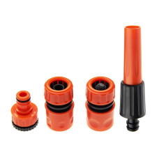 SEQUOIA SWSKIT1 hand sprinkler, straight, plastic, zinc, 2 modes, connector, 2 pcs, fitting, 0.1 kg