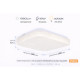 Osram OSRAM CEILING SQUARE 18Вт 4000K 1140LM Surface-Mounted Light Fixture (4099854648502)