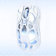 GravaStar Mercury M1 Pro Mouse, magnesium alloy body, Bluetooth/Wi-Fi/USB-A, RGB, Ice Blue (GRAVASTARM1PRO_BLU)