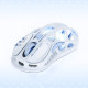 GravaStar Mercury M1 Pro Mouse, magnesium alloy body, Bluetooth/Wi-Fi/USB-A, RGB, Ice Blue (GRAVASTARM1PRO_BLU)