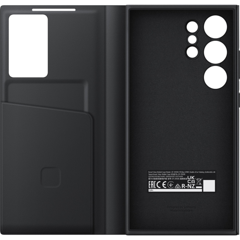 Samsung Galaxy S24 Ultra (S928), Smart View Wallet Case, Black
