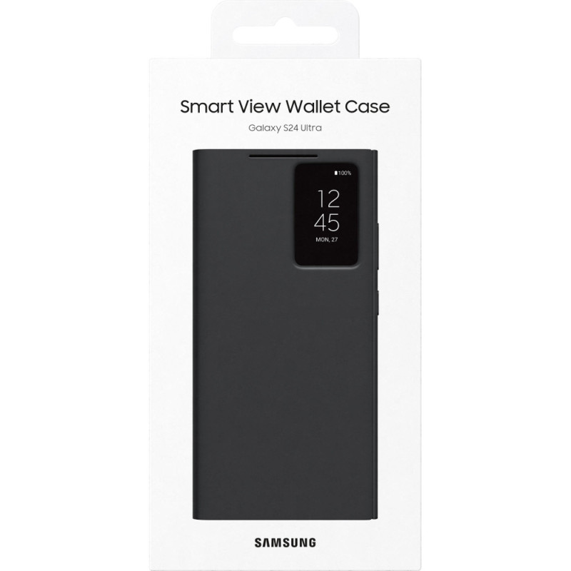 Samsung Galaxy S24 Ultra (S928), Smart View Wallet Case, Black