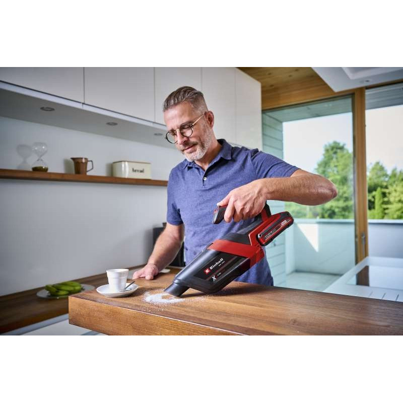 Einhell Professional battery vacuum cleaner TE-HV 18/06 Li - Solo, 18V, 72mBar, container 0.6l, 0.95kg, without battery and charger (2347190)