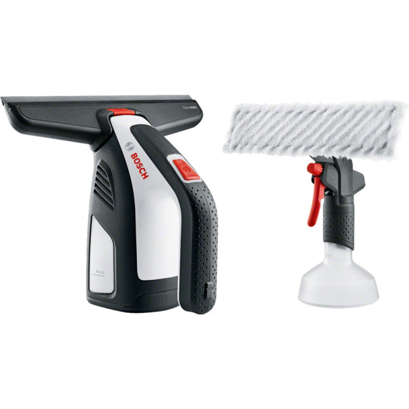 Bosch Пылесос для мытья окон GlassVAC Solo Plus, аккумуляторный, 2Ач, до 30 мин, 0.7кг, пульв (0.600.8B7.200)