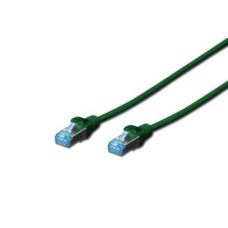 Digitus CAT 5e  SF-UTP[Патч-корд CAT 5e SF-UTP, 2м, AWG 26/7, Cu, PVC, зелений] (DK-1531-020/G)