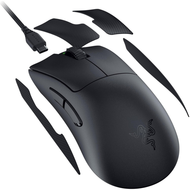 Razer Mouse Deathadder V3 Pro, USB-A/WL/BT, black (RZ01-04630100-R3G1)