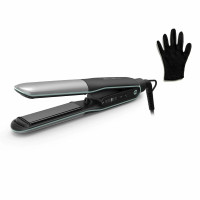 Rowenta hair straightener Thermostyle, temp. modes-5, 150-230С, display, ionization, ceramic, black-grey (SF7120E0)