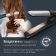 Rowenta hair straightener Thermostyle, temp. modes-5, 150-230С, display, ionization, ceramic, black-grey (SF7120E0)