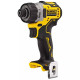 DeWALT XR Li-Ion cordless screwdriver 12V brushless 8Nm 0.68kg (DCF601N)