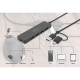 Digitus Хаб DIGITUS USB-A/C > 4хUSB-А, 1,2 м, активний (опція) (DA-70236)