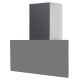 Cata & Can Roca hood vertical, 80cm, 1400m.cub/h, Greco 80 gr, grey (02145203)