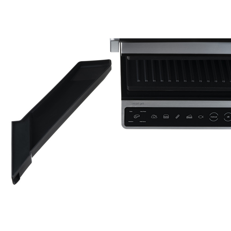 ARDESTO grill clamping GK-STC20, 2000W, temp. regimes-6, removable plates, 180° opening, metal, silver