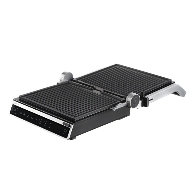 ARDESTO grill clamping GK-STC20, 2000W, temp. regimes-6, removable plates, 180° opening, metal, silver