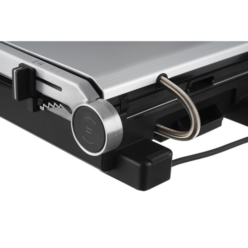 ARDESTO grill clamping GK-STC20, 2000W, temp. regimes-6, removable plates, 180° opening, metal, silver