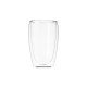 ARDESTO Cup set, double walled, 400 ml, H 13.5 cm, 2 pcs, borosilicate glass (AR2640G)