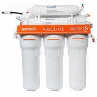 Ecosoft Фильтр обратного осмоса Absolute с минерализатором, мембрана 75gpd DuPont, дренаж 1:1 (MO675MECO)