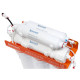 Ecosoft Фільтр зворотного осмосу Absolute з мінералізатором, мембрана 75gpd DuPont, дренаж 1:1 (MO675MECO)