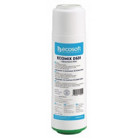 Ecosoft Cartridge with EcomixD531 mixture 2.5x10 , removes hardness, chlorine, iron, manganese, organics (CRV2510ECO)