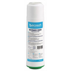 Ecosoft Картридж со смесью EcomixD531 2.5х10" (удаляет жесткость, хлор, железо, марганец, органику) (CRV2510ECO)