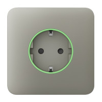Ajax Передня панель для вбудованої розетки SoloCover for Outlet smart, Jeweler, бездротова, olive (000038799)