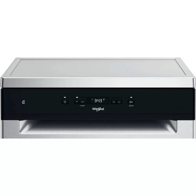 Whirlpool Dishwasher, 14sets, A++, 60cm, display, inv., inox (W2FHD624X)