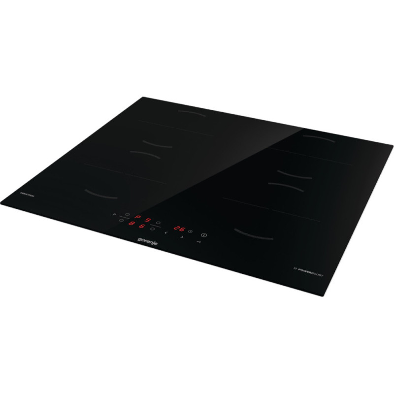 Gorenje Варочная поверхность индукционная, 60см, PowerBoost, TouchControl, черный (GI6401BSCE)